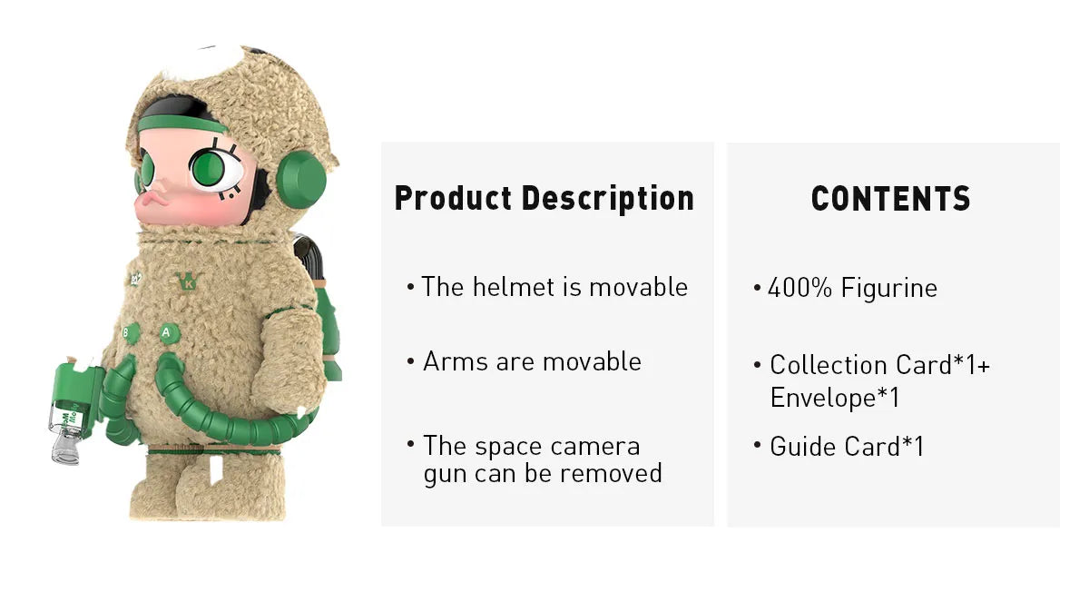 POP MART MEGA SPACE MOLLY 400% Ted 2 Limited Edition – TOKYO